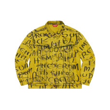 Supreme FW20 Week 8 Black Ark Denim Trucker Jacket