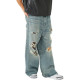 Lee x BEAMS Special order crash baggy denim pants