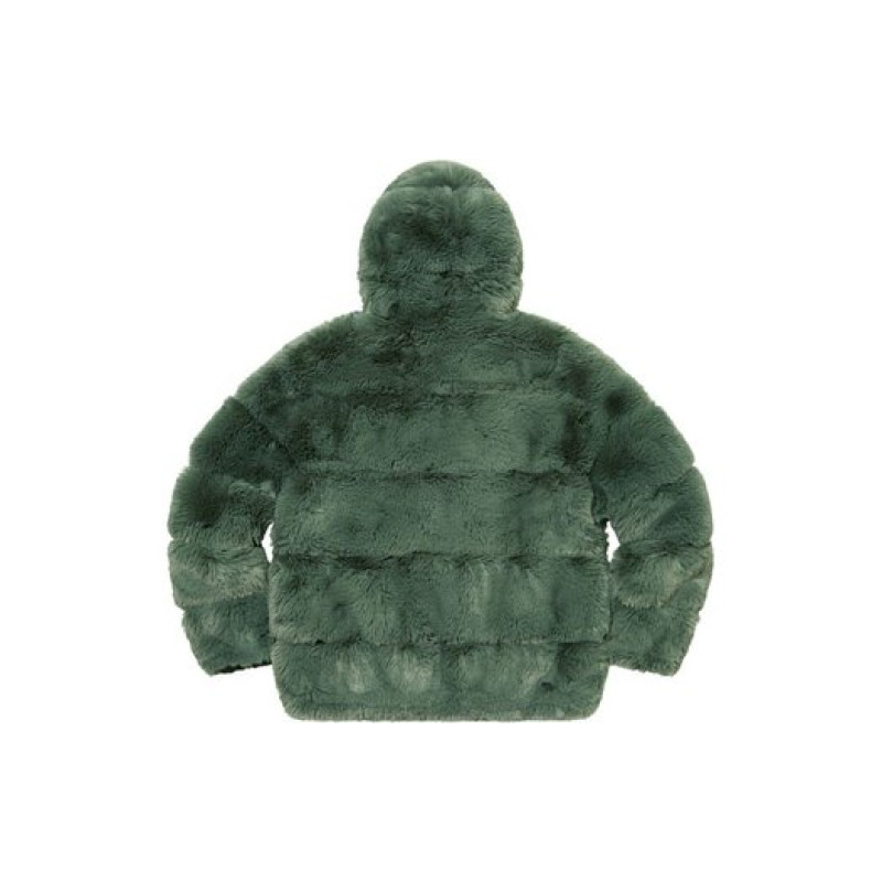 Supreme FW21 Week 15 x WTAPS Faux Fur Hooded Jacket