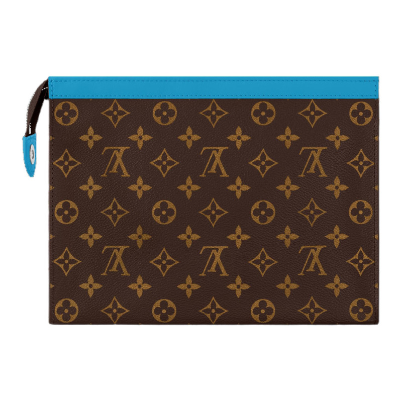 LOUIS VUITTON Pochette Voyage Monogram Macassar