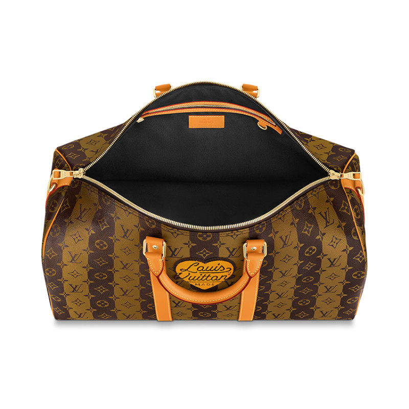 LOUIS VUITTON x NIGO keepall 50 Monogram Stripes