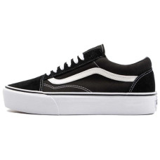 Vans Old Skool Platform Black White