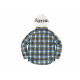 Supreme FW21 Week 9 Hooded Flannel Zip Up Shirt