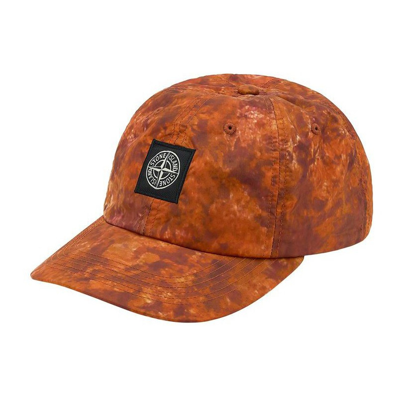 Supreme FW20 Week 13 SupremeStone Island Painted Camo Nylon 6-Panel