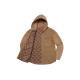 Supreme FW22 Week 12 Fleece Hooded Denim Shirt Logo