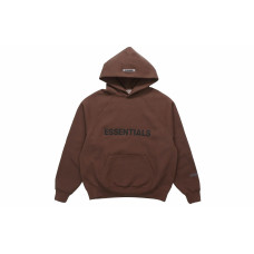 Fear of God Essentials FW20 Jacket With Hat Brown