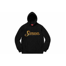 Supreme FW19 Week 8 Sequin Viper Hooded Sweatshirt