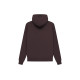 Fear of God Essentials SS23 Waffle Raglan Hoodie Plum Logo