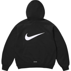 Supreme x Nike SS25 WEEK4 Zip Up Hooded Sweatshirt logo