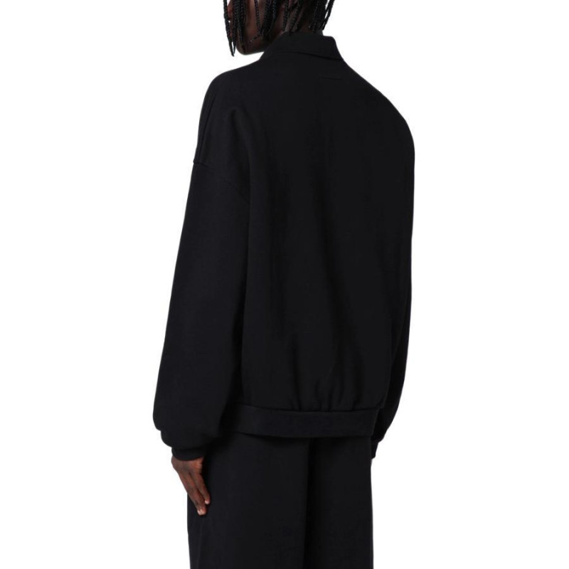 Fear of God Essentials Fall24 BACK TO SCHOOL Fleece Polo Polo BLACK