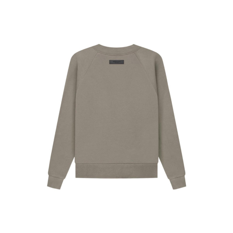Fear of God Essentials SS22 Crewneck Desert Taupe Logo
