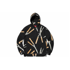 Supreme SS19 Shears Hooded Sweatshirt Black