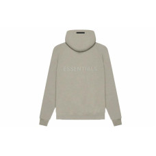Fear of God Essentials SS21 Pull-Over Hoodie Moss Logo