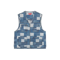 Supreme SS21 Week 17 Patched Denim Vest