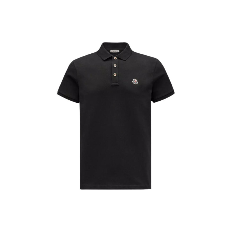 Moncler Logo Patch Polo Shirt LogoPolo