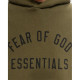 Fear of God Essentials Fall24 BACK TO SCHOOL Fleece Hoodie OLIVE