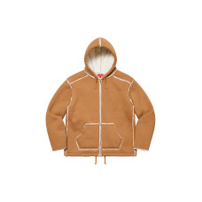 Supreme FW21 Week 18 Faux Shearling Hooded Jacket