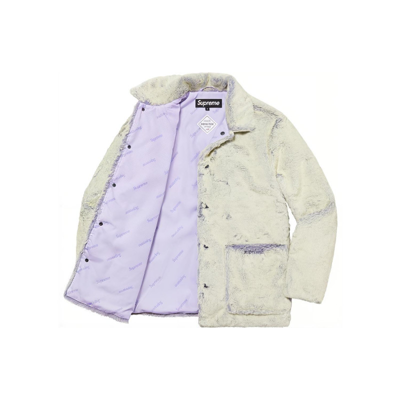 Supreme FW21 Week 3 2-Tone Faux Fur Shop Coat