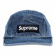 Supreme FW24 WEEK 7 Washed Chino Twill Camp Cap
