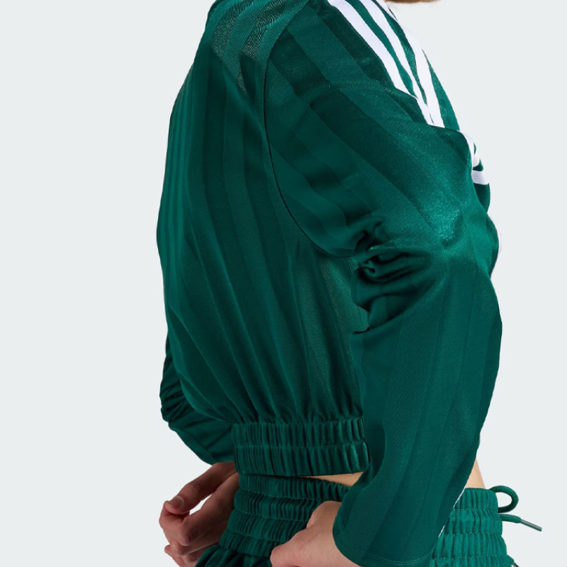 adidas originals Long Sleeve Crop Tee LogoT