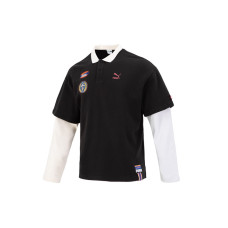 PUMA Team Badge Polo Longsleeve LogoPolo