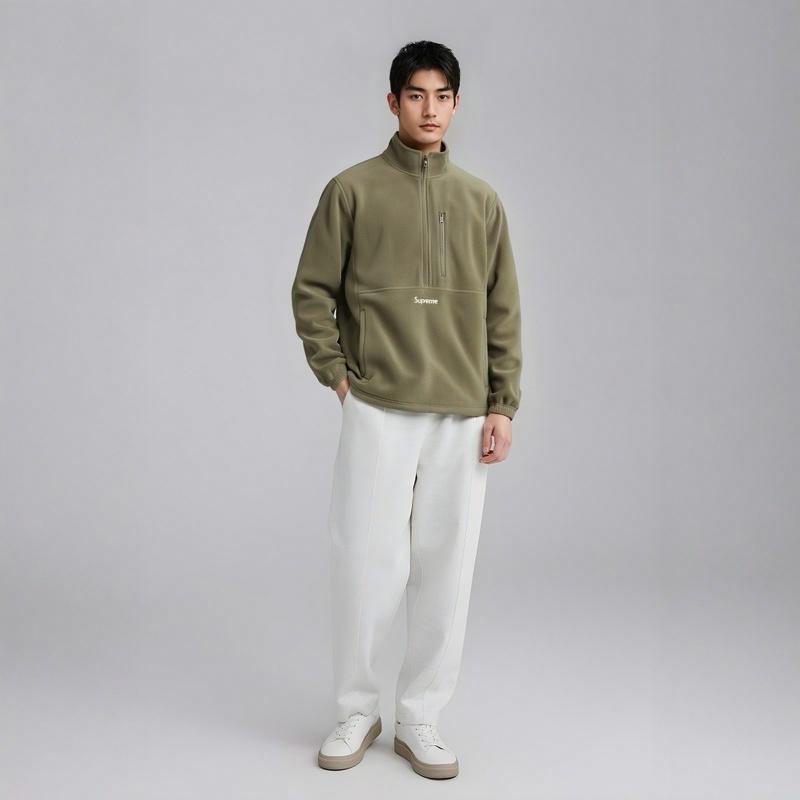 Supreme Week 17 x Polartec Half Zip Pullover