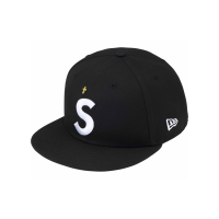 Supreme SS24 WEEK 1 GOLD CROSS S LOGO NEW ERA