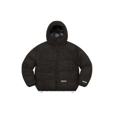 Supreme SS23 Week 1 MADRAS REVERSIBLE WINDSTOPPER PUFFER JACKET