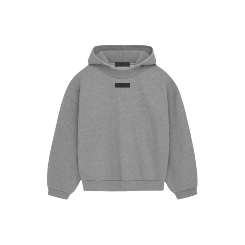 Fear of God Essentials SS24 Hoodie Dark Heather Oatmeal