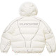 Supreme x Jordan FW24 Puffer Jacket logo
