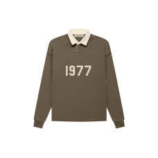 Fear of God Essentials FW22 1977 Henley Rugby Wood Polo