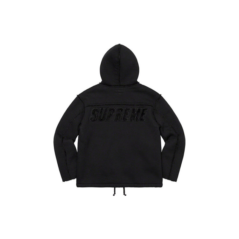 Supreme FW21 Week 18 Faux Shearling Hooded Jacket