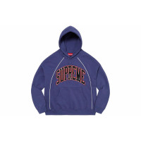 Supreme SS23 Week15 PIPING ARC HOODED SWEATSHIRT