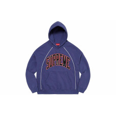 Supreme SS23 Week15 PIPING ARC HOODED SWEATSHIRT