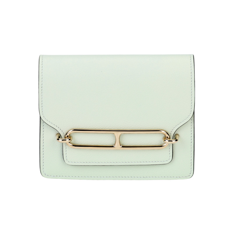 HERMES Roulis Slim Evercolor 0S Vert Fizz
