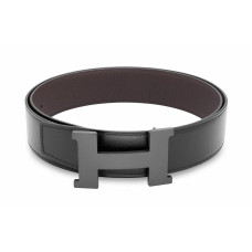 HERMES LogoSo BlackConstance Togo 3.8cm