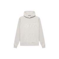 Fear of God Essentials 1977 SS22 Hoodie Light Oatmeal