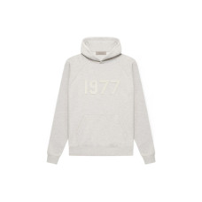 Fear of God Essentials 1977 SS22 Hoodie Light Oatmeal