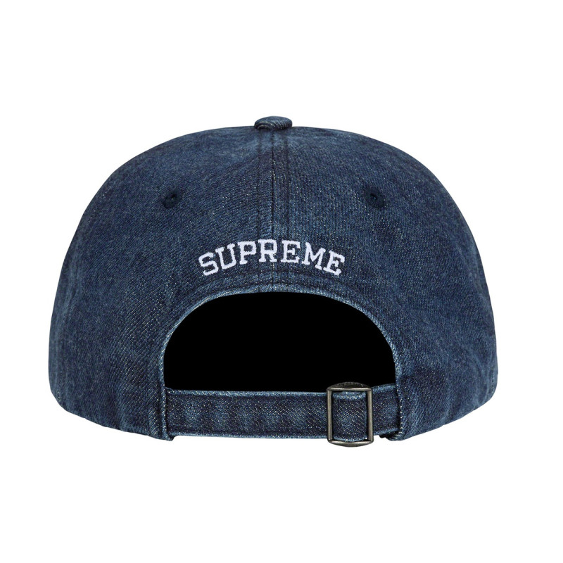 Supreme SS22 Week 1 Kevlar Denim S Logo 6-Panel