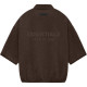 Fear of God Essentials 34 Sleeve Pol Heather Wood Polo Heather Wood