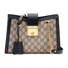GUCCI Padlock Logo Tote