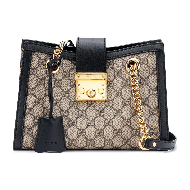 GUCCI Padlock Logo Tote