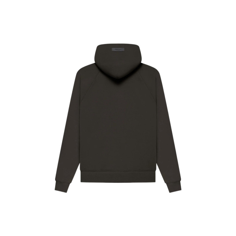 Fear of God Essentials FW22 Essentials Hoodie Wood Off Black Logo