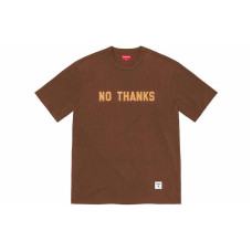 Supreme FW21 Week 1 No Thanks SS Top LogoT