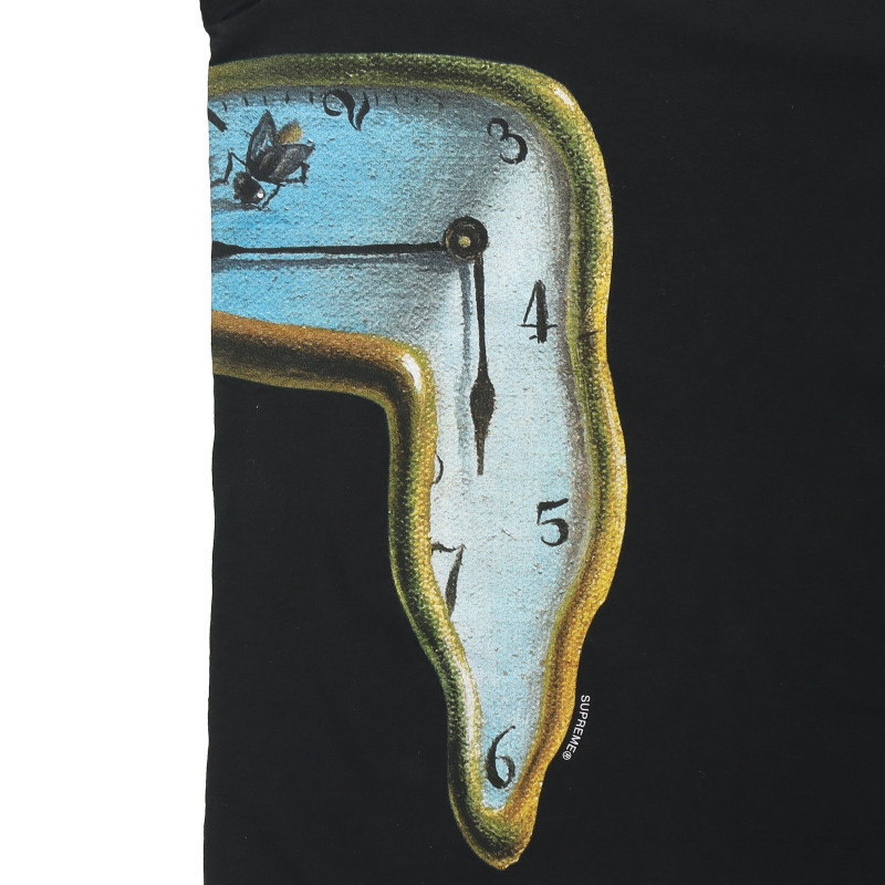 Supreme SS19 The Persistence of Memory Tee Black T