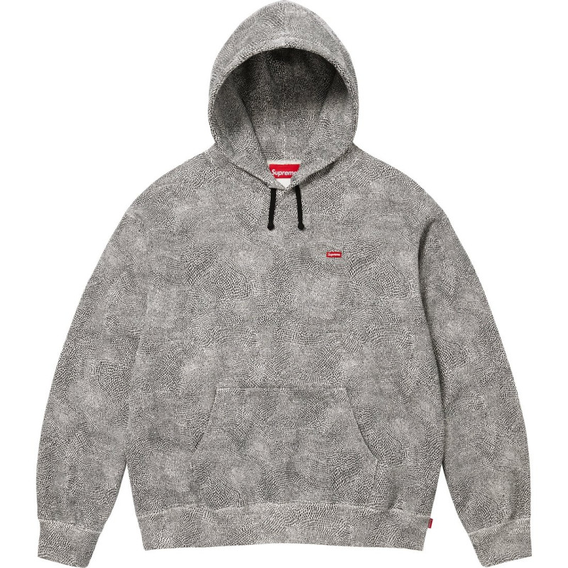 Supreme SS25 WEEK1 Small Box Hooded Sweatshirt logo