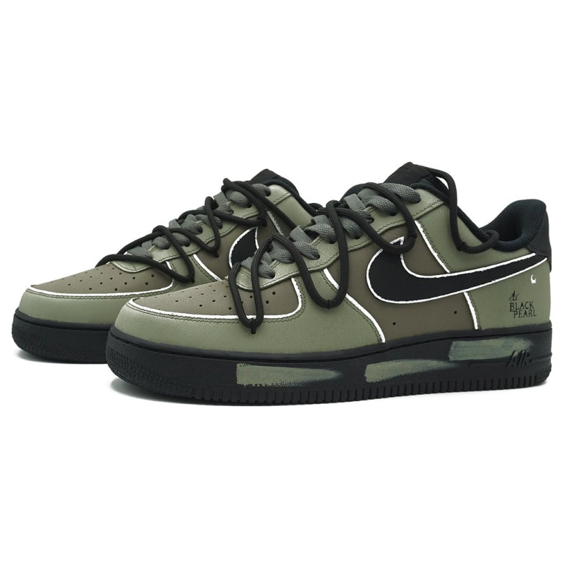 Nike Air Force 1 black pearl vibe