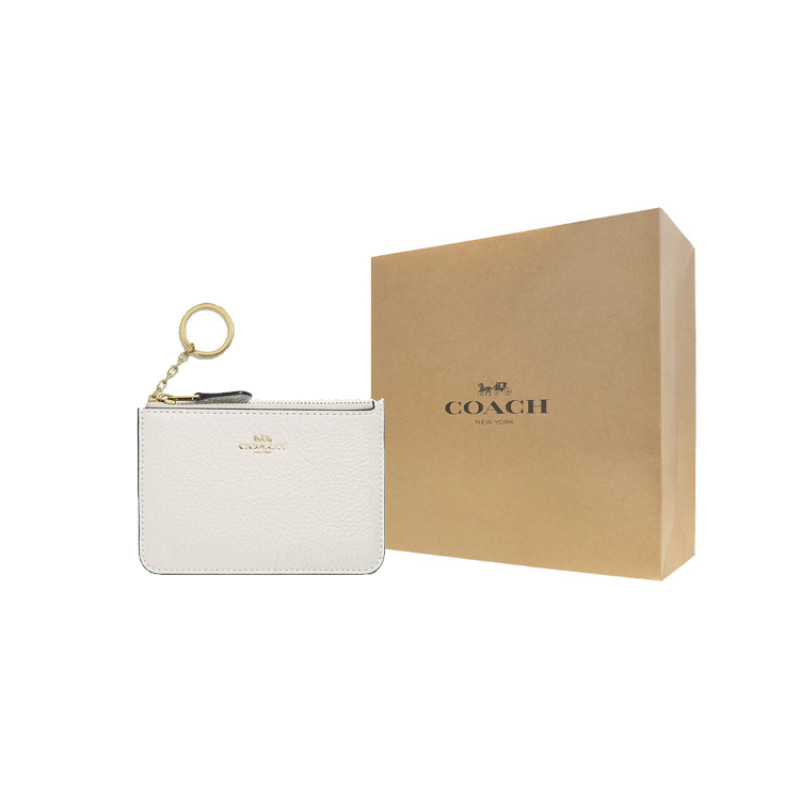COACH key case 13 Logo