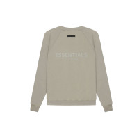 Fear of God Essentials SS21 Pull-Over Crewneck Moss Logo