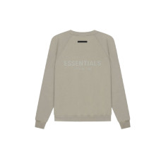 Fear of God Essentials SS21 Pull-Over Crewneck Moss Logo